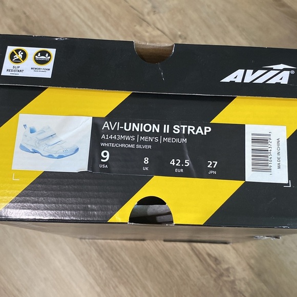 NEW Men’s Avia Avi-Union II Strap Slip Resistant Sneakers - Picture 6 of 6